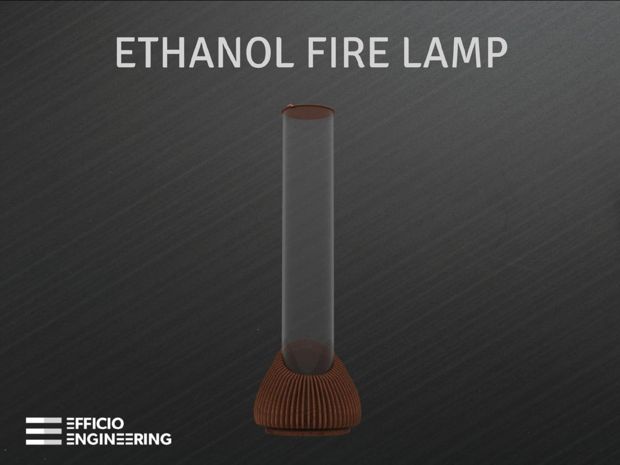 Ethanol Fire Lamp