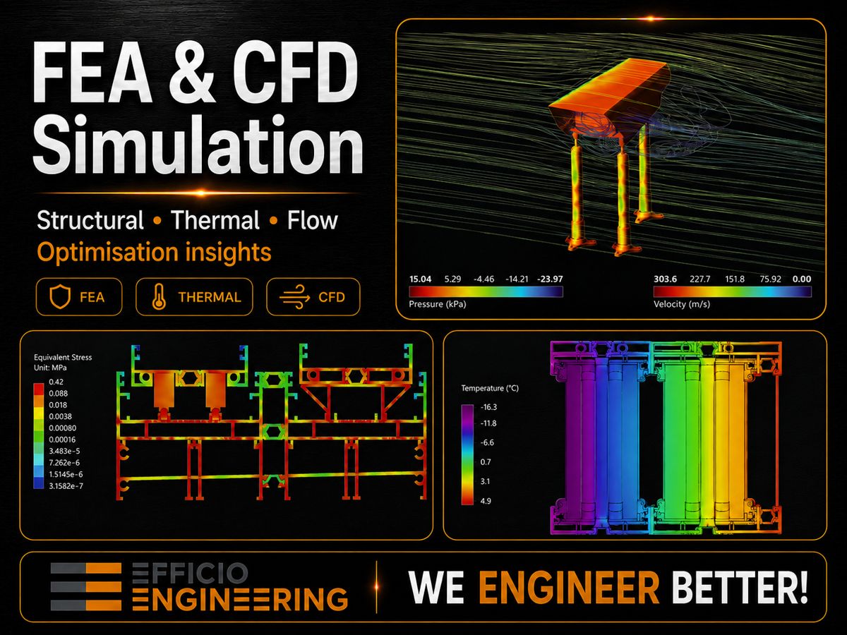 CFD, FEA and Engineering Analysis